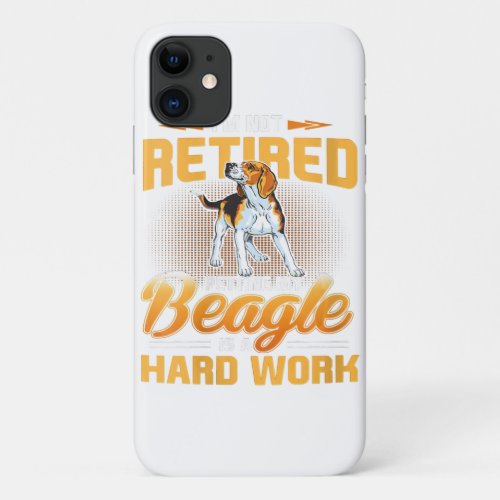vvvPerfect Gift for Dog Beagle Owner Pet Lover vvv iPhone 11 Case