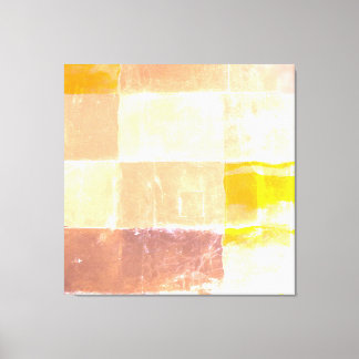 Vwndretti Yellow Soft Colors Canvas Print