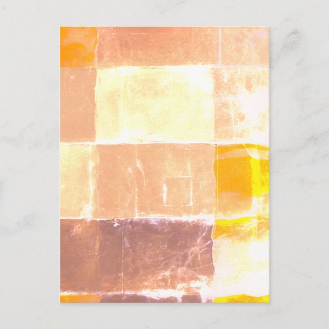 Vwndretti Yellow Soft Colors Postcard (Front)