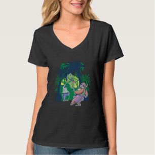 VXL Badminton Racquet Sport Panda Sloth Strokes T-Shirt