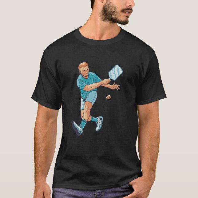 VXL Pickleball The Dinkfather Legend Orange Ball D T-Shirt (Front)