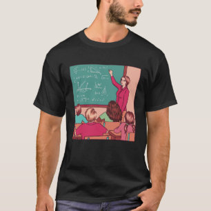 VXLS Teacher Teaching Homeschooling Education Math T-Shirt
