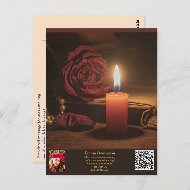 Vykort — Connect, Legend Postcard (Front/Back)