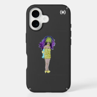 Vyla Glint – The Chromatic Wanderer iPhone 16 Case