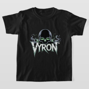 Vyron Skull Urban Gaming Logo T-Shirt