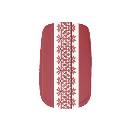 Vyshyvanka Embroidery Minx Nail Art