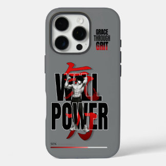 VYTROS "WILLPOWER" Aesthetic Fitness iPhone 16 Pro Case