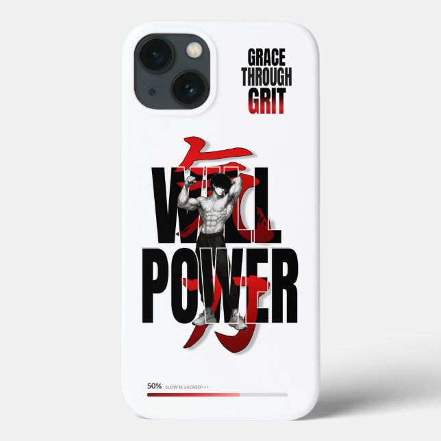 VYTROS "WILLPOWER" Fitness Aesthetics Case-Mate iPhone Case (Back)