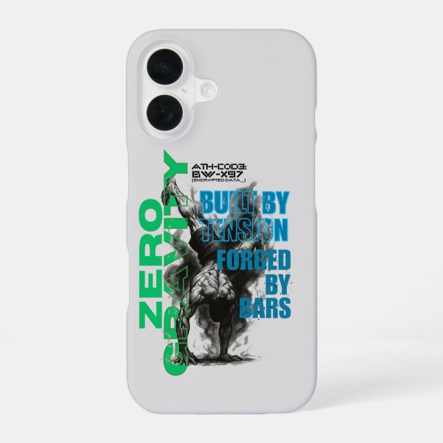 VYTROS "ZERO GRAVITY" ATH-CODE  iPhone CASE (Back)