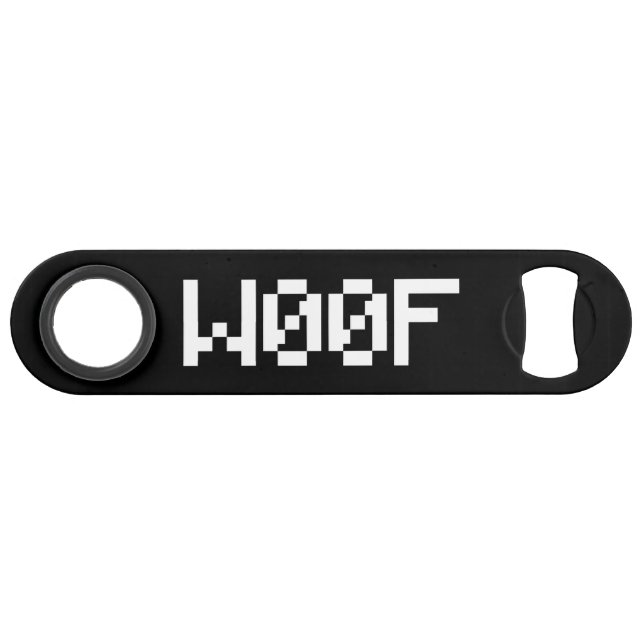 W00F [Leetspeak Animal Sounds] Bar Key (Front (Horizontal))
