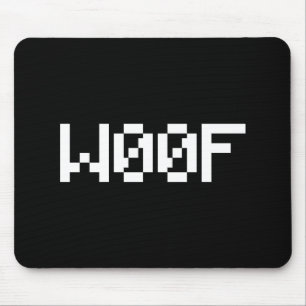 W00F [Leetspeak Animal Sounds] Mouse Pad