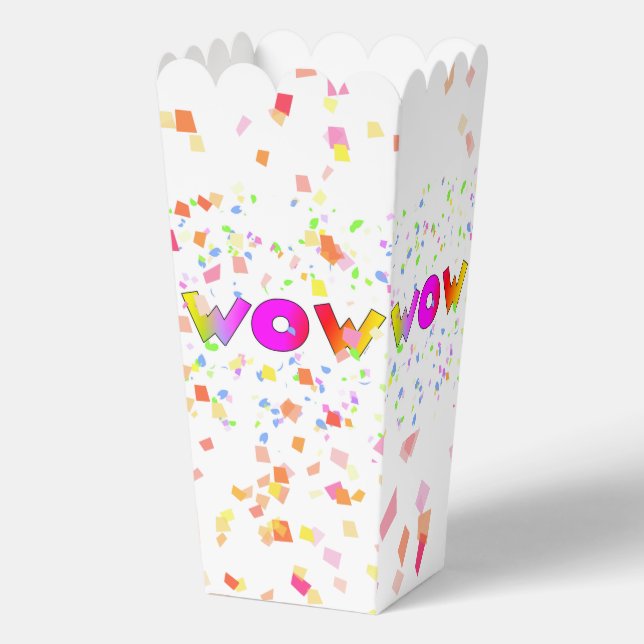 W0W White               Favor Boxes (Front)