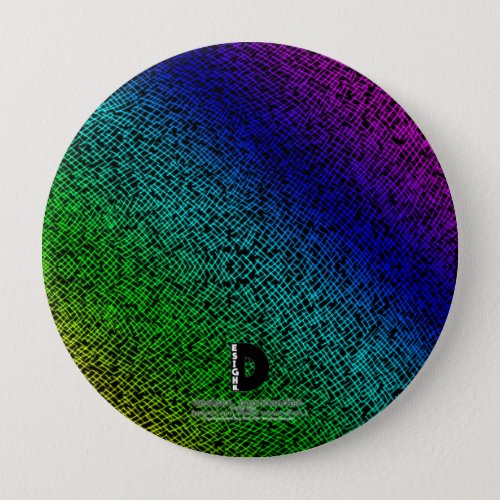 W1 Desighn _ Rainbow Thatching  Button