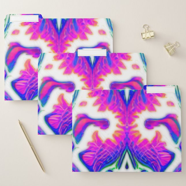 W2: Desighn. - Tie-Dye (C) | File Folder (Set)