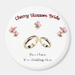 W34  Wedding Favor Magnet