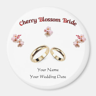 W34 Wedding Favor Magnet