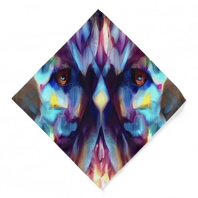 W4VE • DESIGHN. | "Procedural" ~ [50 / 50] • Bandana (Front)