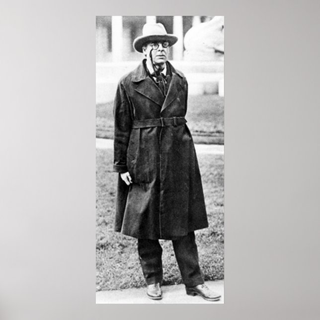 W.B. Yeats, 1923 Poster (Front)