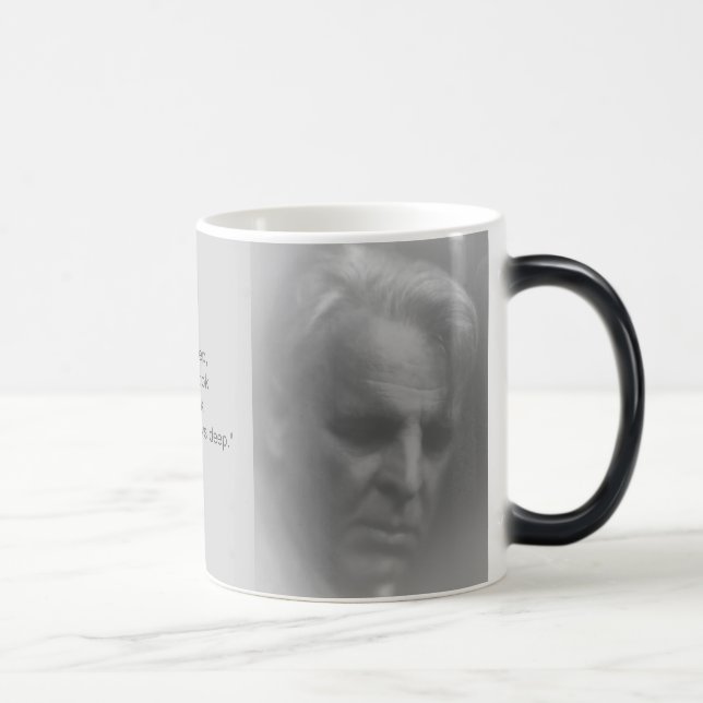 W. B. Yeats Color Morph Mug (Right)