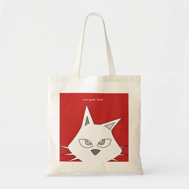 W-CAT TOTE BAG (Front)