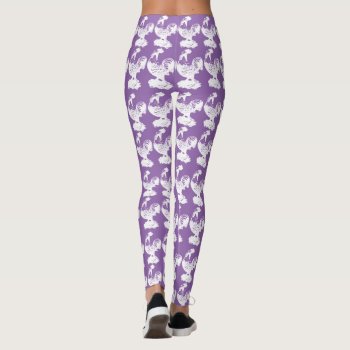 W Chinese Lucky Rooster Year Zodiac Birthday Ms Leggings by 2017_Year_of_Rooster at Zazzle