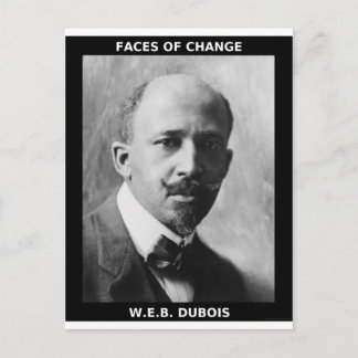 W.E.B. DUBOIS POSTCARD