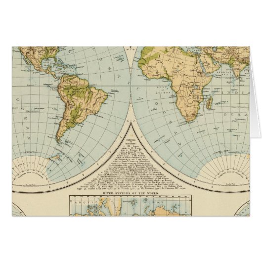 W, E Hemispheres Cards (Front Horizontal)