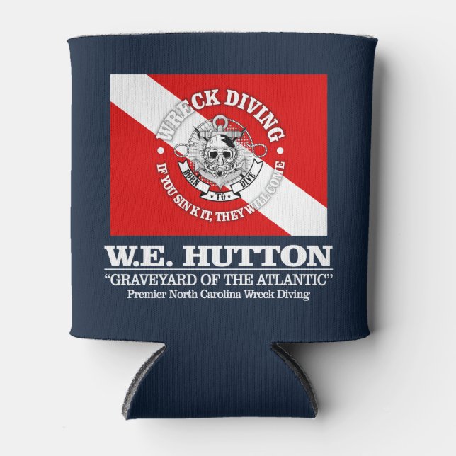 W.E. Hutton (best wrecks) Can Cooler (Front)