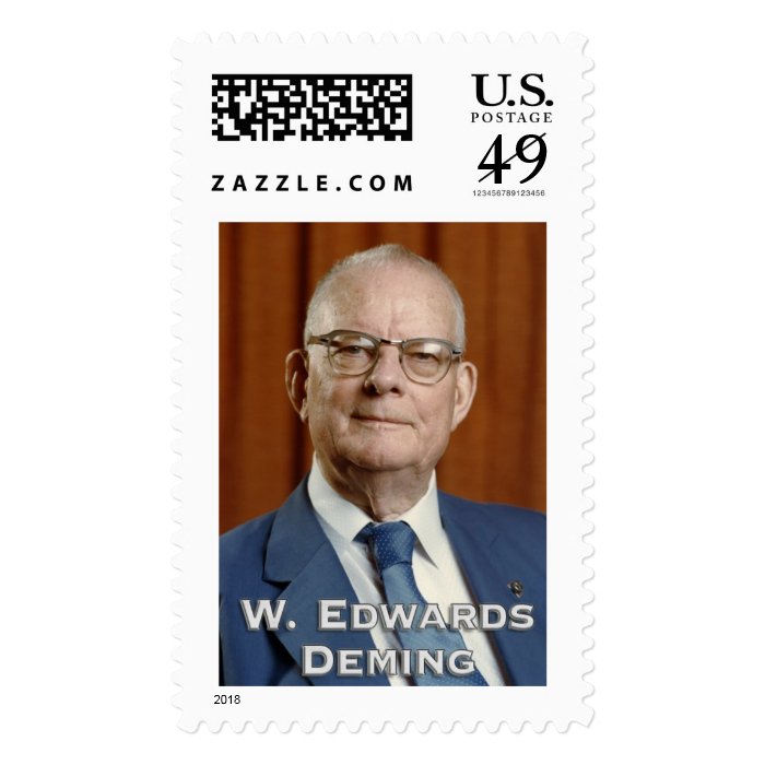 W. Edwards Deming   Large Postage