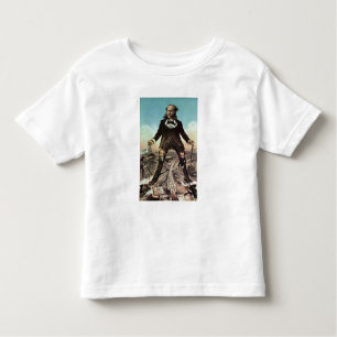 W.H. Vanderbilt as a 'Colossus of Roads' Toddler T-shirt