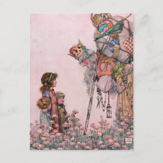 W Heath Robinson Illustration Bill the Minder Postcard