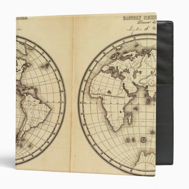 W Hemisphere, E Hemisphere 2 Binder (Front/Inside)