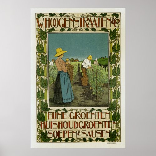 W Hoogenstraaten  Co Poster