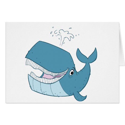 W is for Whale Cards (Front Horizontal)