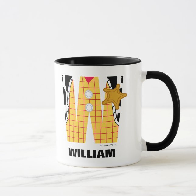 W is for Woody | Add Your Name Mug (Right)