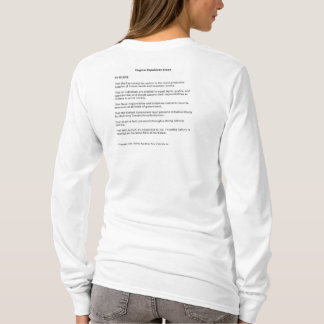 W Long Sleeve FRC T-Shirt w/ Republican Creed