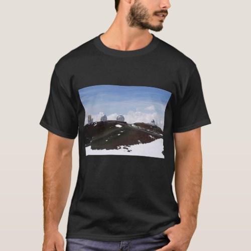 WM Keck Observatory on Mauna Kea Hawaii T_Shirt
