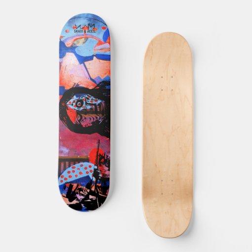 W.M. Skateboard Deck - Good vs Evil Edition | Zazzle