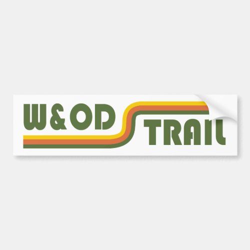 WOD Trail Virginia Bumper Sticker