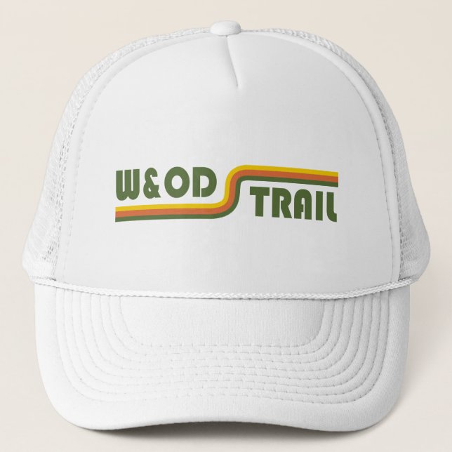 W&OD Trail Virginia Trucker Hat (Front)