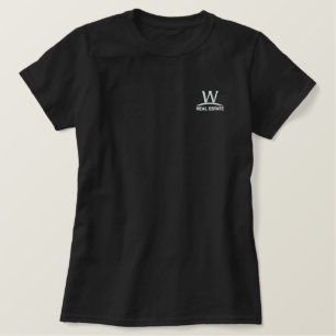 W Real Estate Embroidered T-shirt