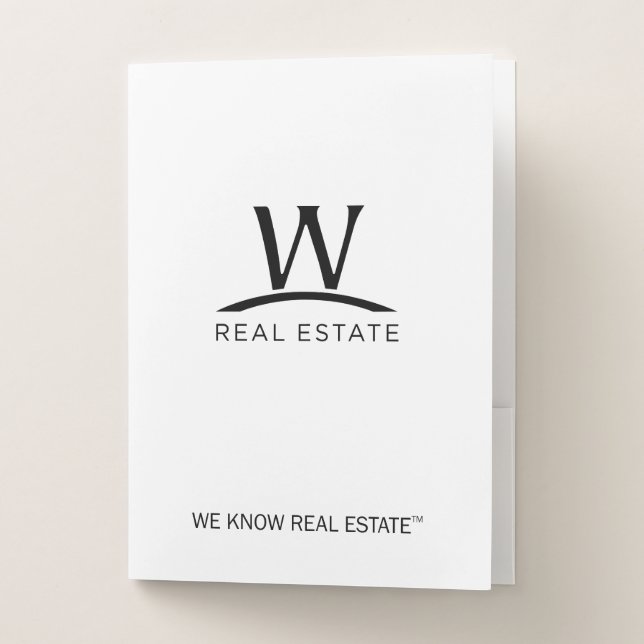 W Real Estate Folders (Front)