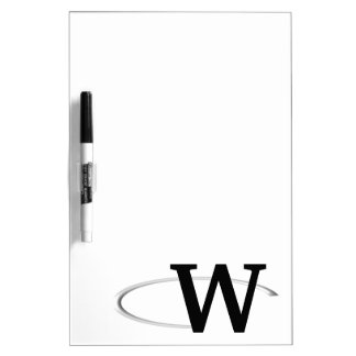 W Ring Dry Erase Board