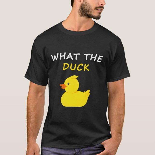 W The Duck Duck Saying T-Shirt (Front)