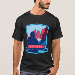 W-Trek � Torres del Paine, Chile hiking T-Shirt