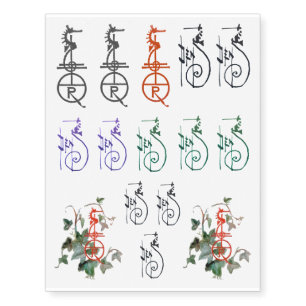W W Denslow Seahorse Tattoos (Wizard of Oz)
