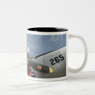 WA, Arlington, Arlington Fly-in, World War II 7 Two-Tone Coffee Mug