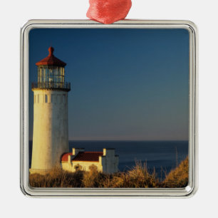 WA, Cape Disappointment State Park, North Head Metal Ornament