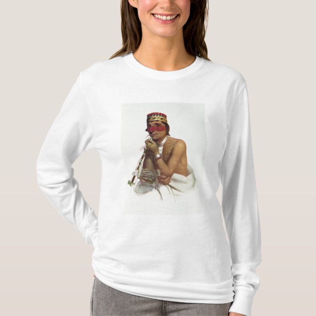 Wa-Em-Boesh-Kaa, a Chippeway Chief T-Shirt (Front)