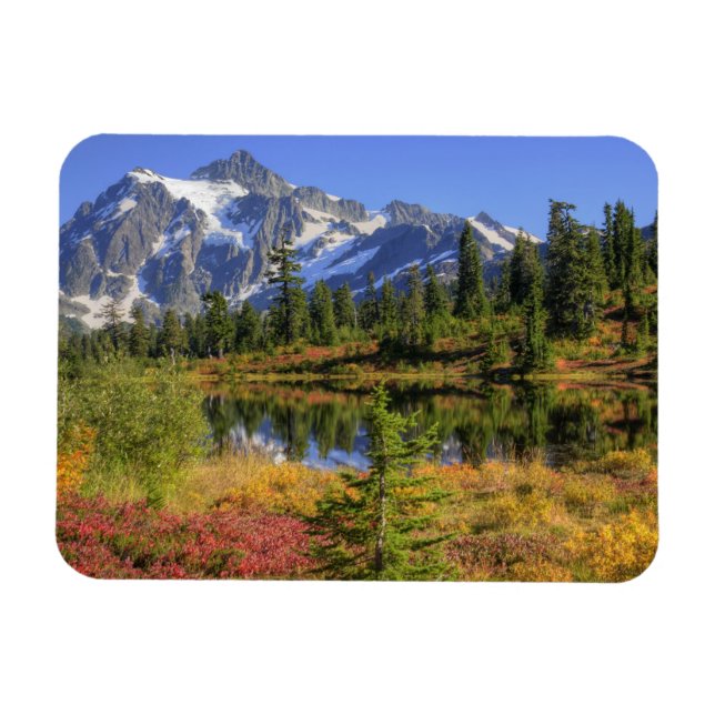 WA, Heather Meadows Recreation Area, Mt. 2 Magnet (Horizontal)